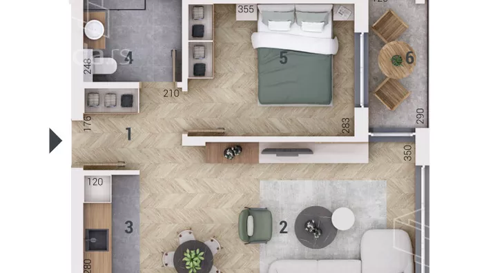 Dvosoban stan | 4zida