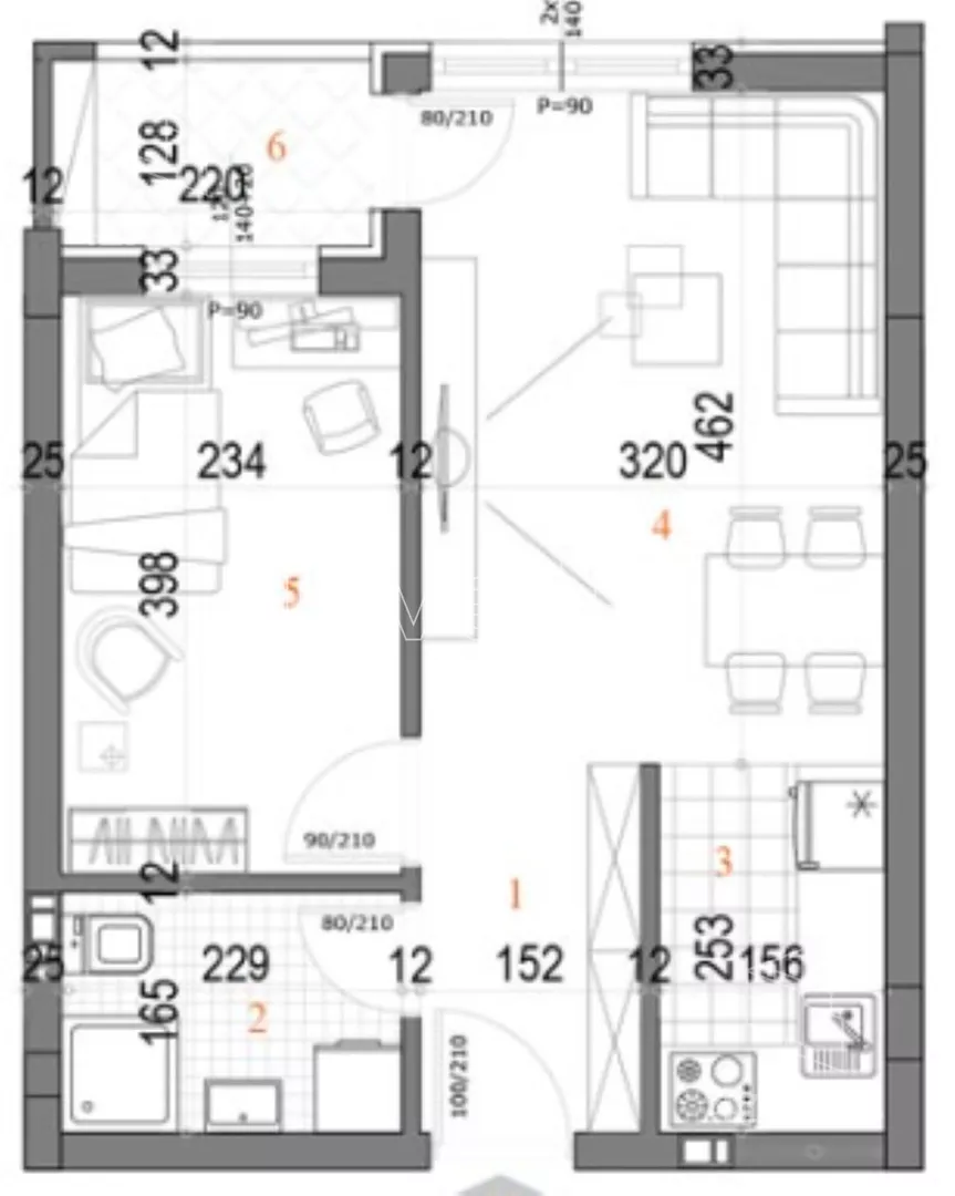 Dvosoban stan | 4zida