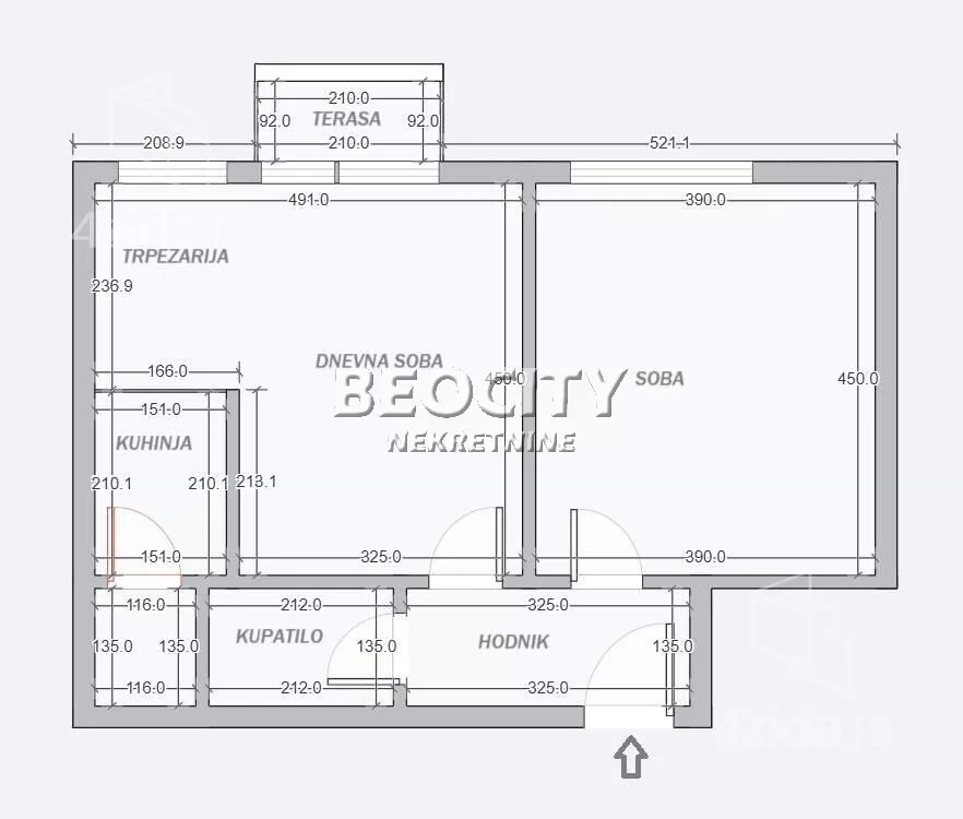 Dvosoban stan | 4zida