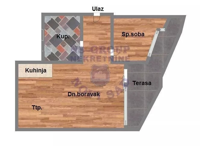 Dvosoban stan | 4zida