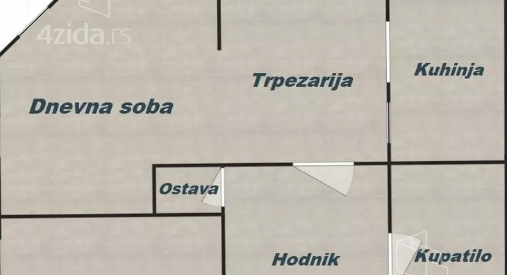 Dvoiposoban stan | 4zida