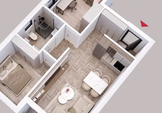 Dvoiposoban stan | 4zida