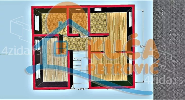 Trosoban stan | 4zida