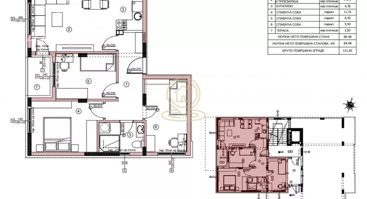 Troiposoban stan | 4zida