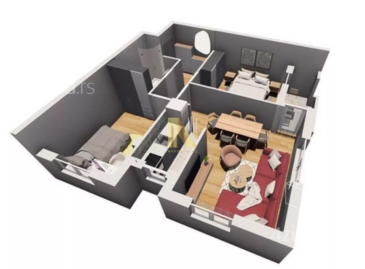 Trosoban stan | 4zida