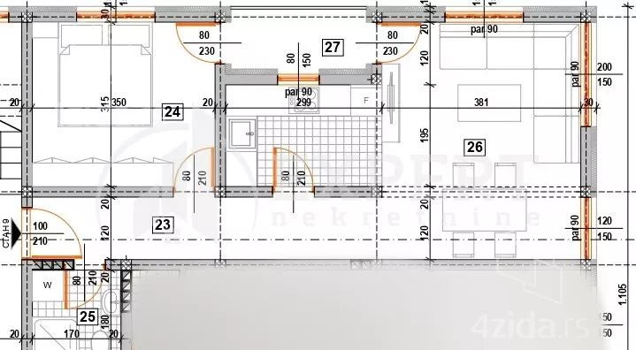 Dvosoban stan | 4zida