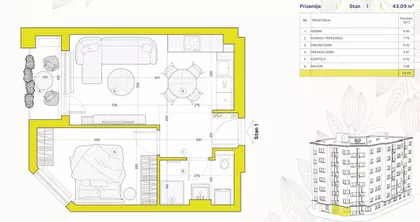 Sonje Marinković 49 | 4zida.rs