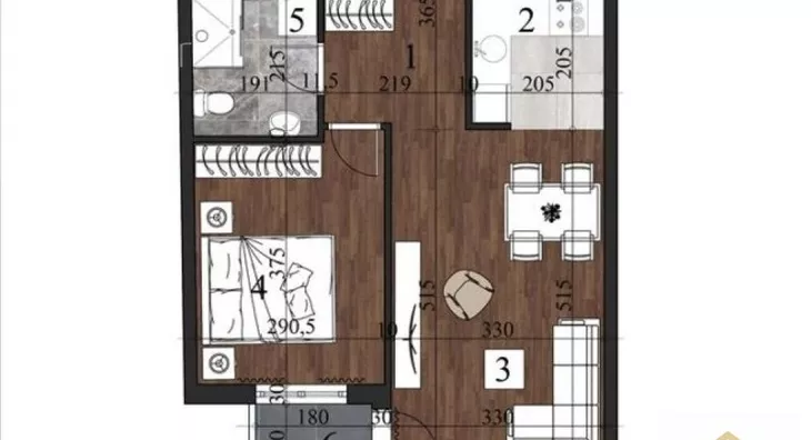 Dvosoban stan | 4zida