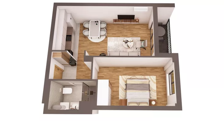 Dvosoban stan | 4zida