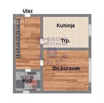 Jednosoban stan | 4zida