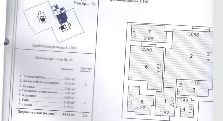 Jednoiposoban stan | 4zida