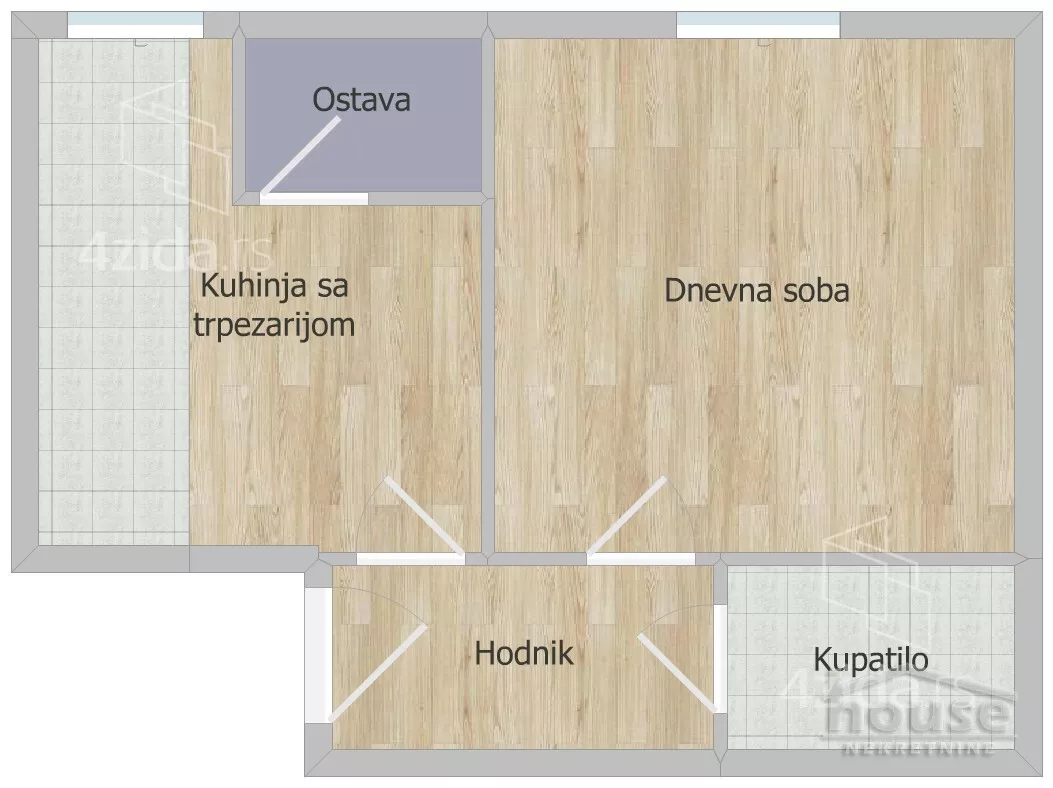 Jednosoban stan | 4zida