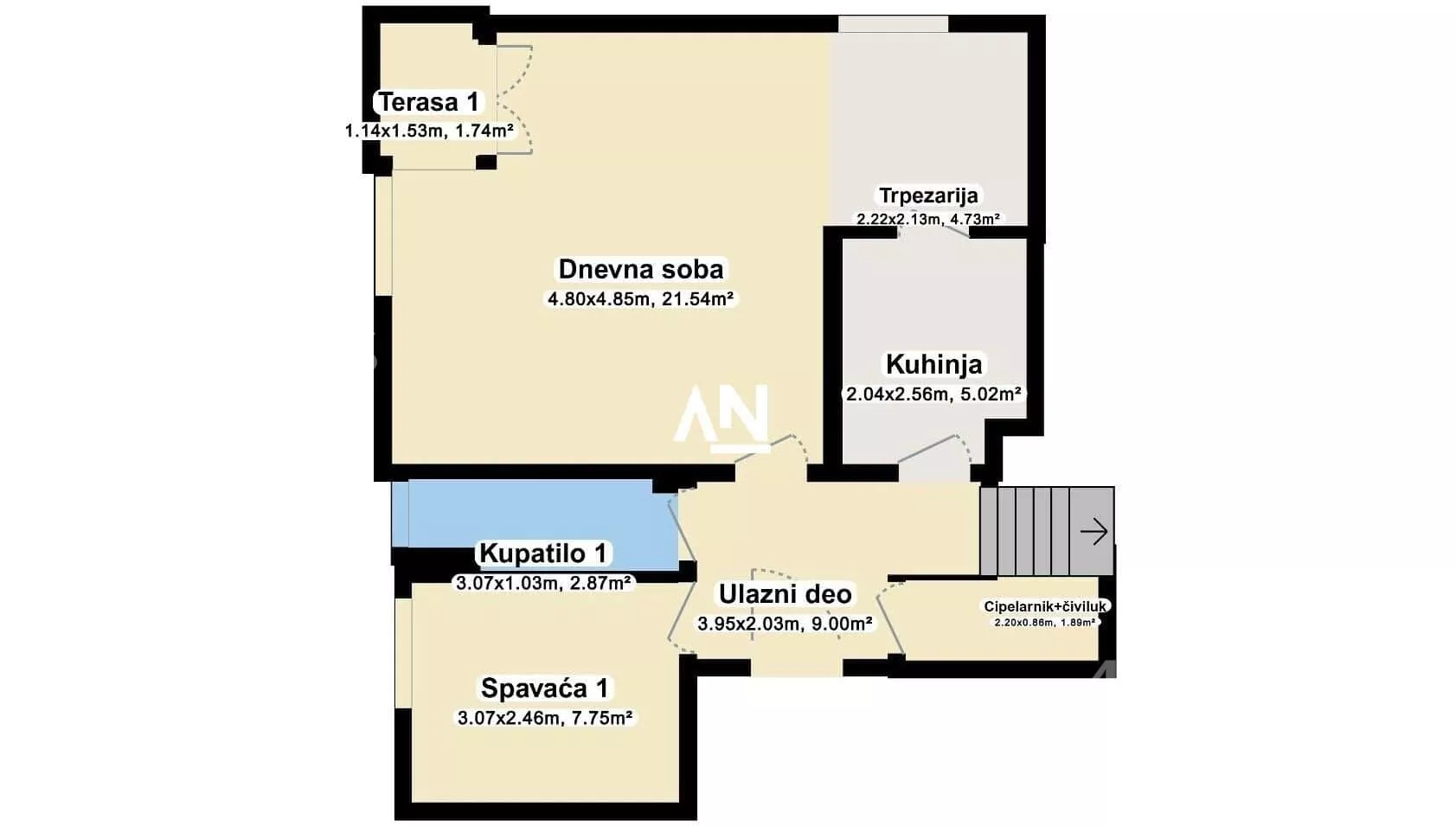 Četvorosoban stan | 4zida