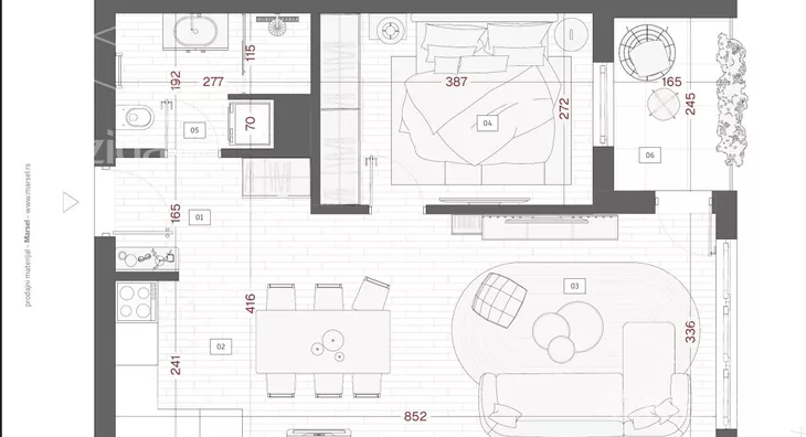 Dvosoban stan | 4zida