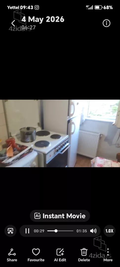 Jednosoban stan | 4zida