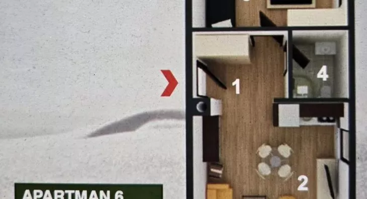 Jednoiposoban stan | 4zida