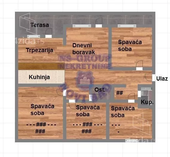 Četvorosoban stan | 4zida