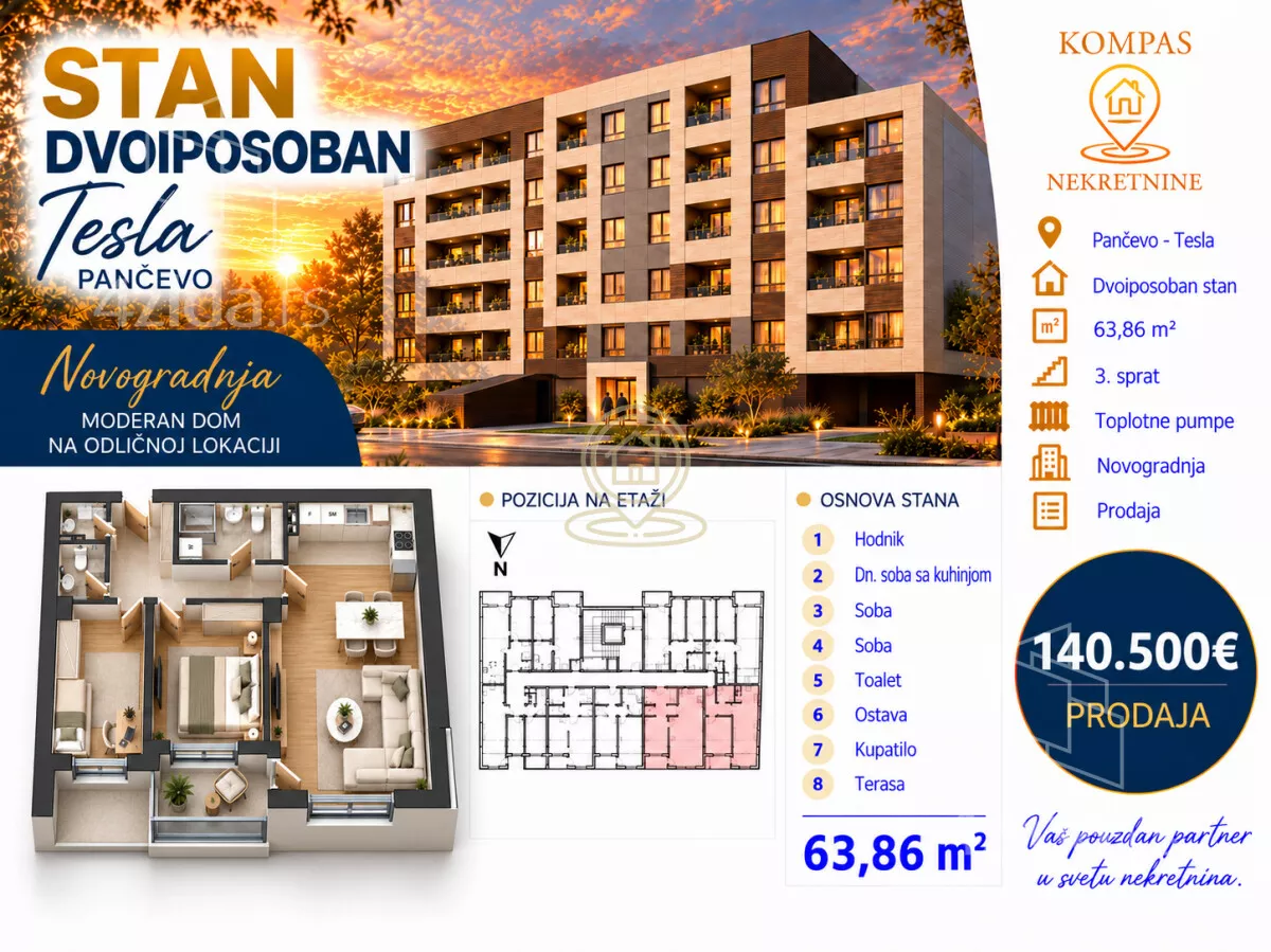 Dvoiposoban stan | 4zida
