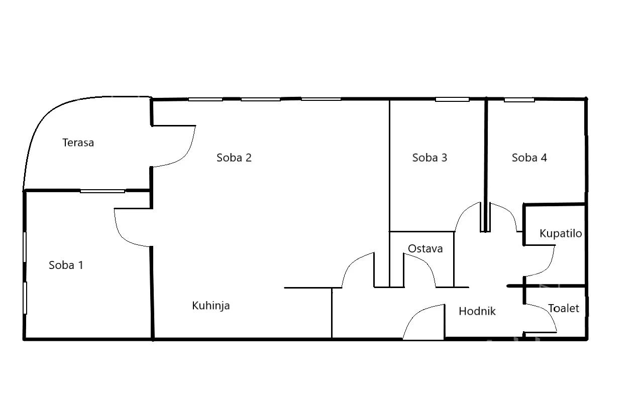 Troiposoban stan | 4zida