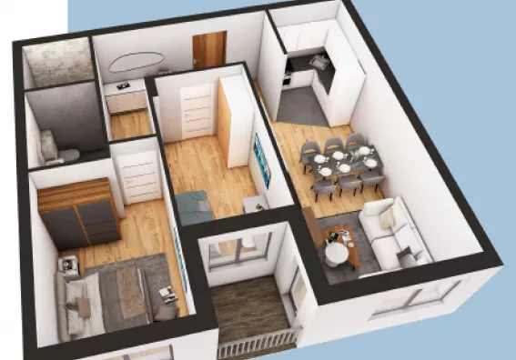 Trosoban stan | 4zida