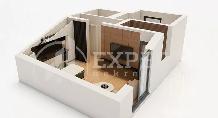 Jednoiposoban stan | 4zida