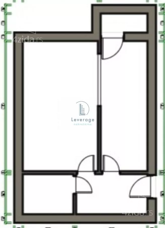 Jednosoban stan | 4zida