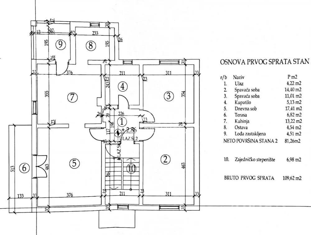 Trosoban stan | 4zida