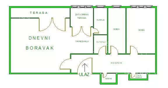 Trosoban stan | 4zida