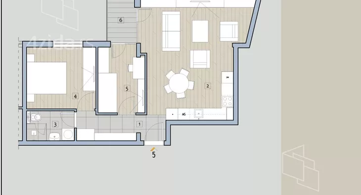 Trosoban stan | 4zida