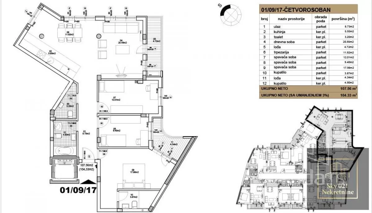 Četvorosoban stan | 4zida