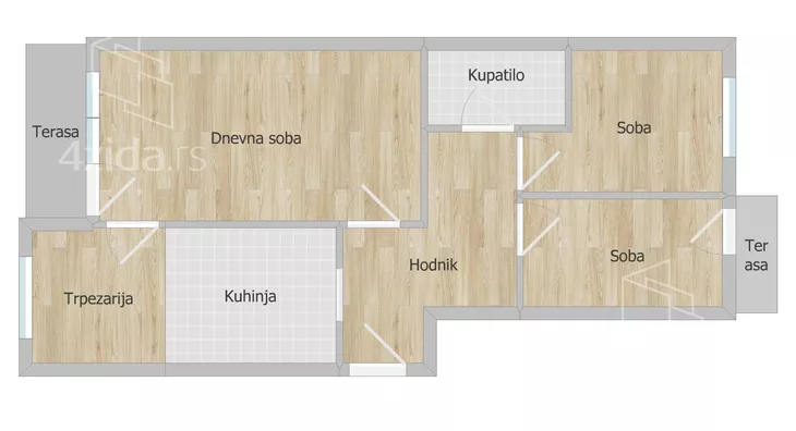 Dvoiposoban stan | 4zida