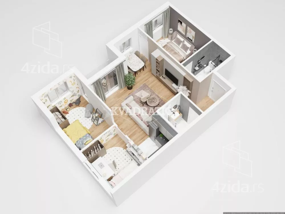 Četvorosoban stan | 4zida