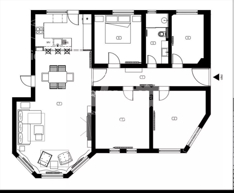 Petosoban stan | 4zida