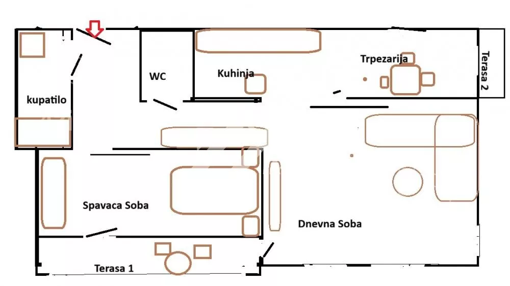 Dvosoban stan | 4zida