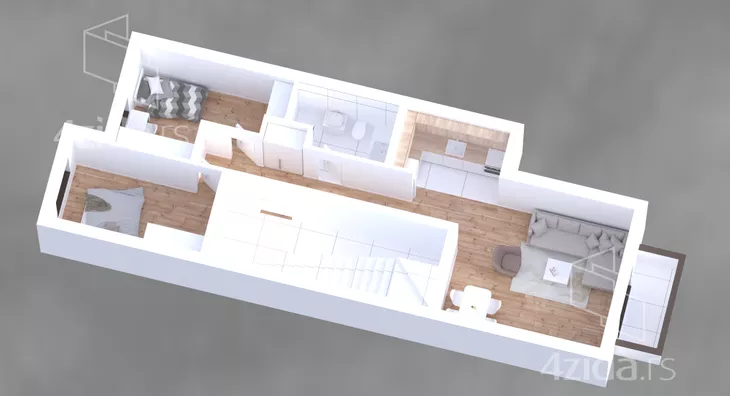 Trosoban stan | 4zida