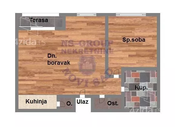 Trosoban stan | 4zida