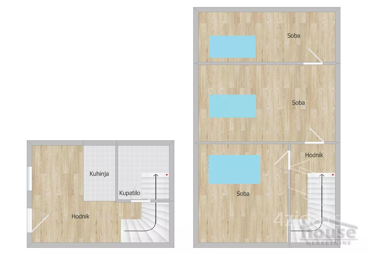 Troiposoban stan | 4zida