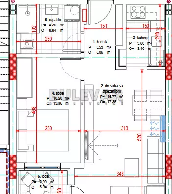 Jednoiposoban stan | 4zida