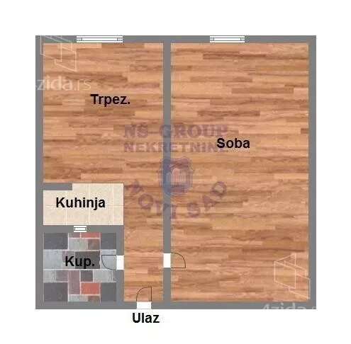 Jednosoban stan | 4zida