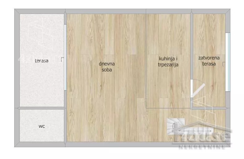 Troiposoban stan | 4zida