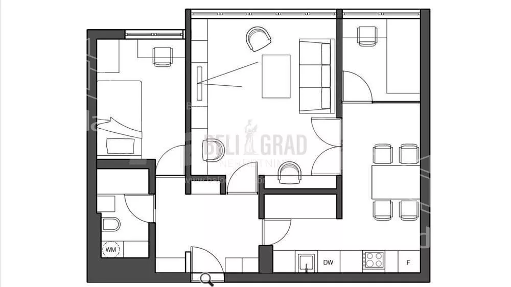 Dvosoban stan | 4zida