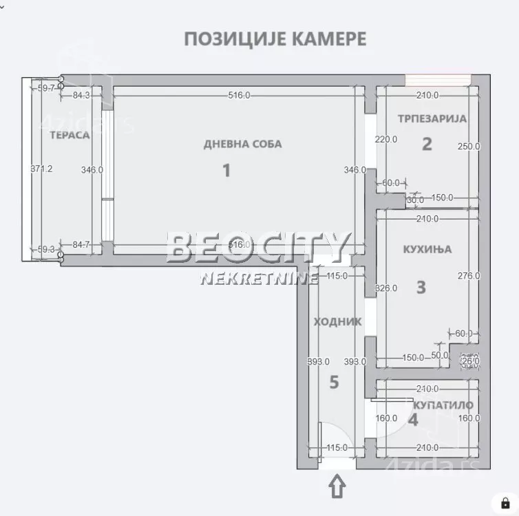 Jednosoban stan | 4zida