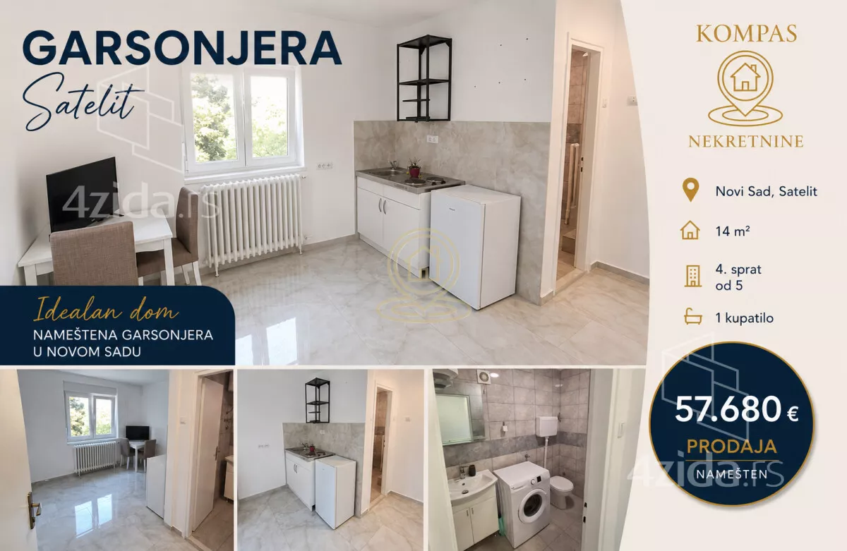 Garsonjera | 4zida