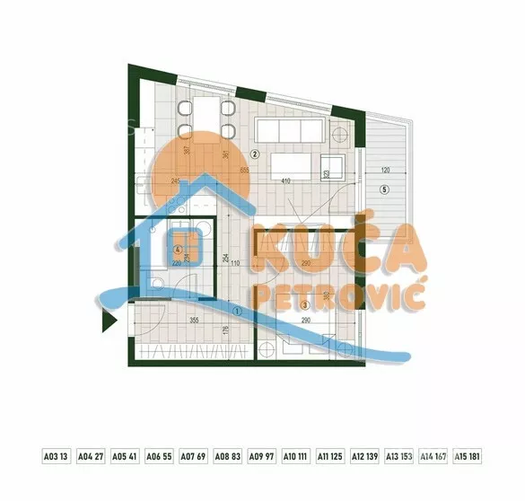 Dvosoban stan | 4zida