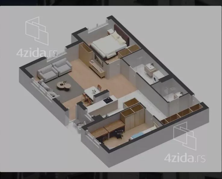 Troiposoban stan | 4zida