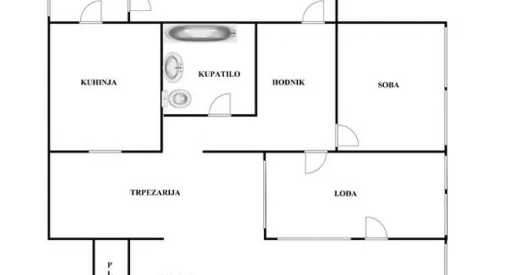 Trosoban stan | 4zida