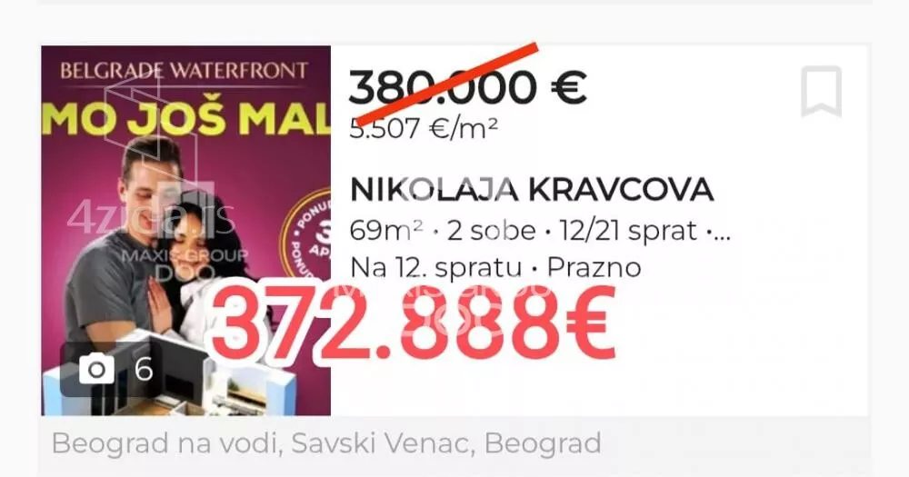Dvosoban stan | 4zida