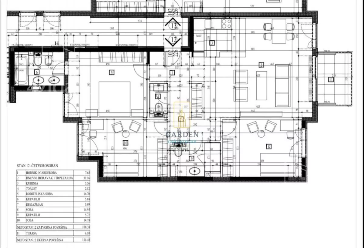 Četvorosoban stan | 4zida