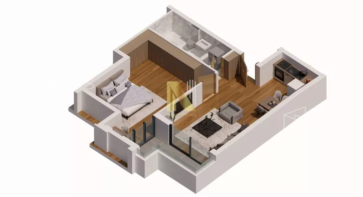 Dvosoban stan | 4zida