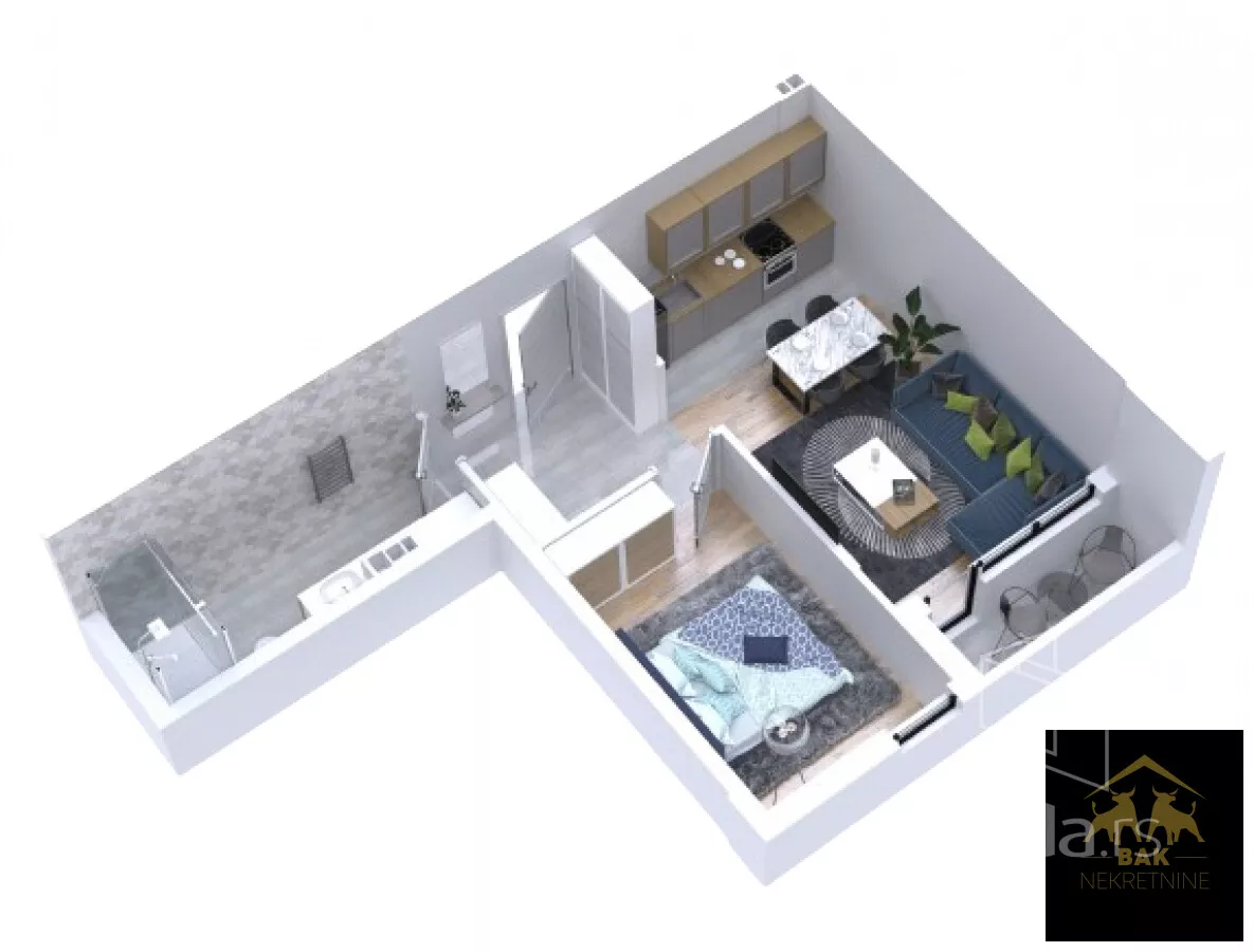 Dvosoban stan | 4zida